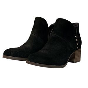 Koolaburra by UGG Black Suede Nacie Bootie Women's Size 7